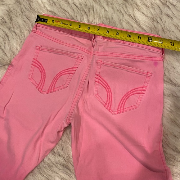 Hollister pink pants … beautiful.. size 25 - size 1 - Picture 2 of 10